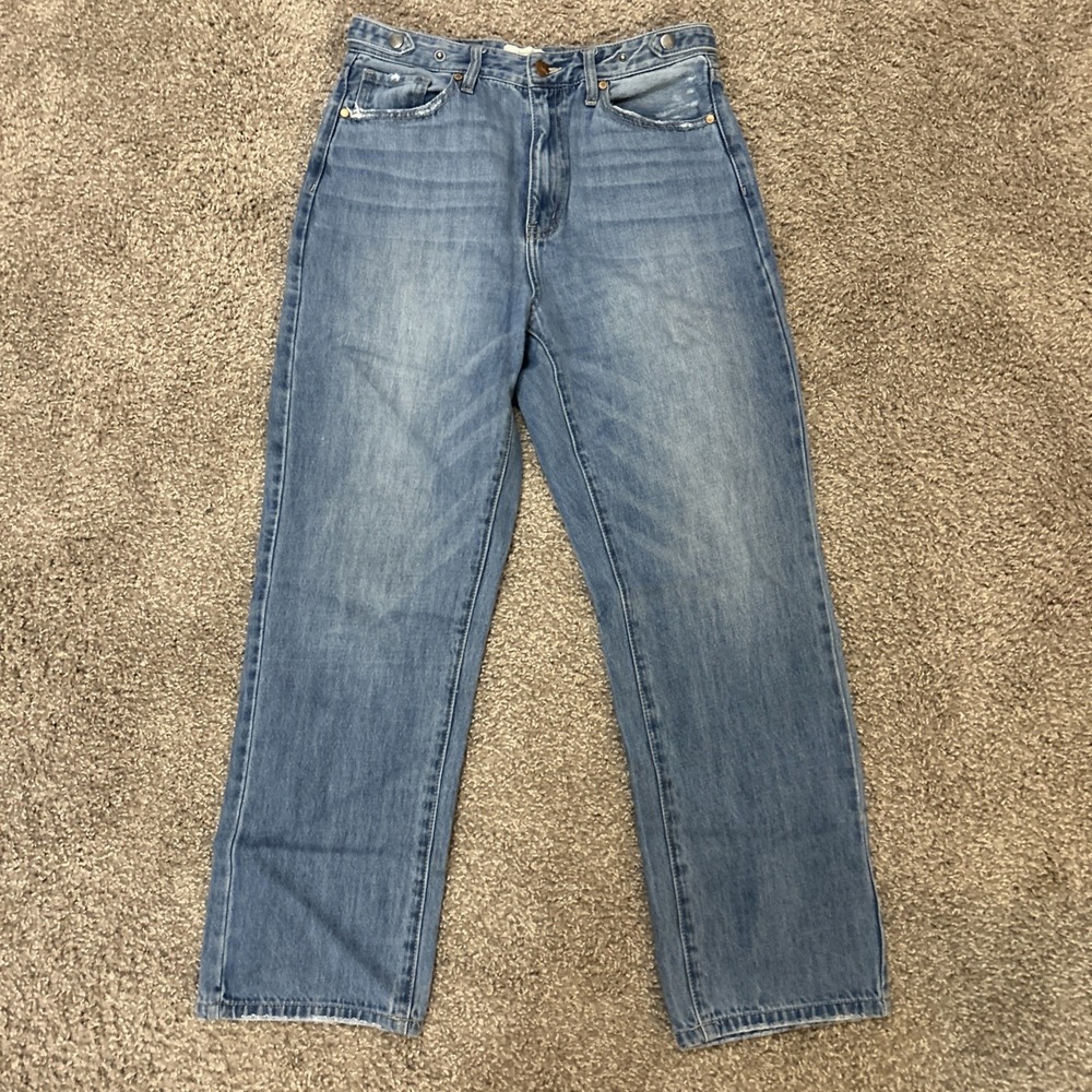 Bohme Sloane Wide Leg Jeans in Medium Wash Sz 28